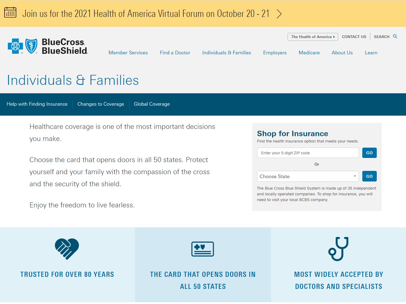 Blue Cross Blue Shield Health Insurance Review Affordable Health 