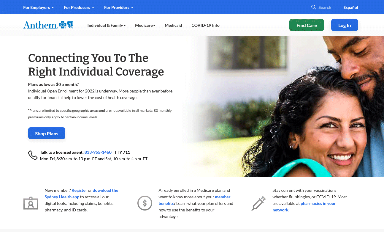 Anthem Medicare Advantage Plans Review Affordable Health Insurance